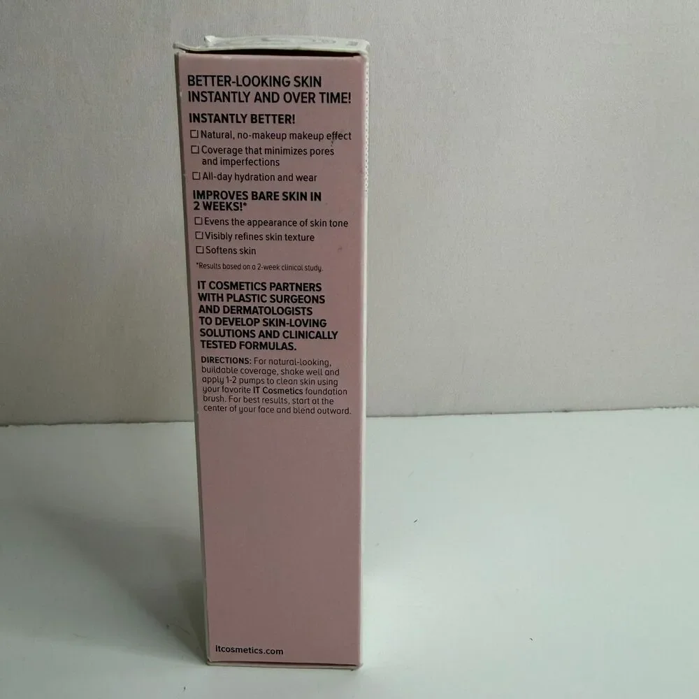 50 Rich Cool IT Cosmetics Your Skin But Better Foundation 1oz